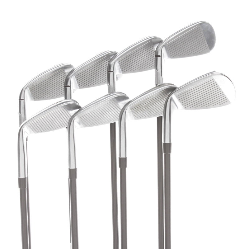 TaylorMade Qi Graphite Mens Right Hand Irons 5-SW+AW Regular - Fujikura Ventus TR 6-R