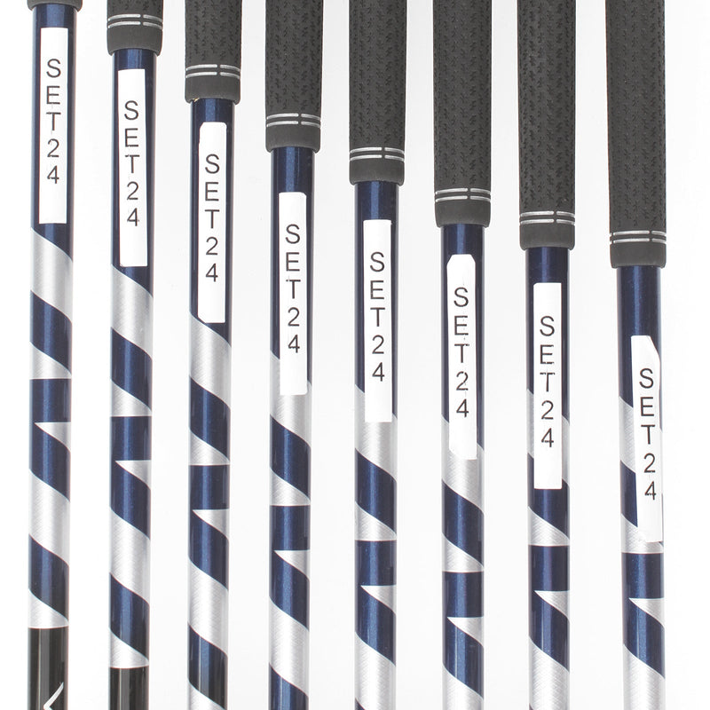 TaylorMade Qi Graphite Mens Right Hand Irons 5-SW+AW Regular - Fujikura Ventus TR 6-R