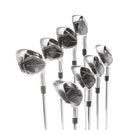 TaylorMade Qi Graphite Mens Right Hand Irons 5-SW+AW Stiff - Fujikura Ventus TR 6-R