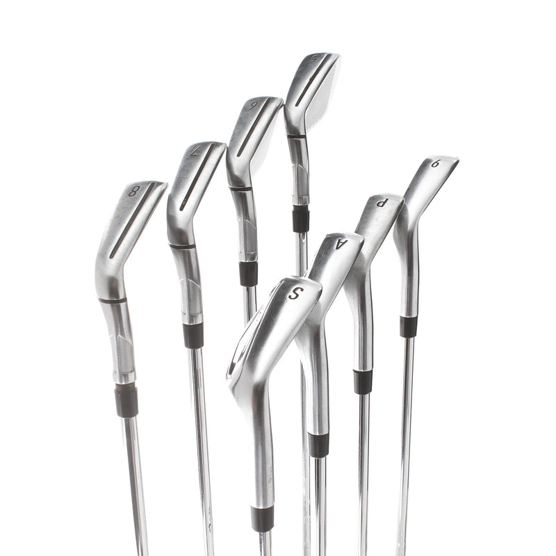 TaylorMade Qi Graphite Mens Right Hand Irons 5-SW+AW Stiff - Fujikura Ventus TR 6-R