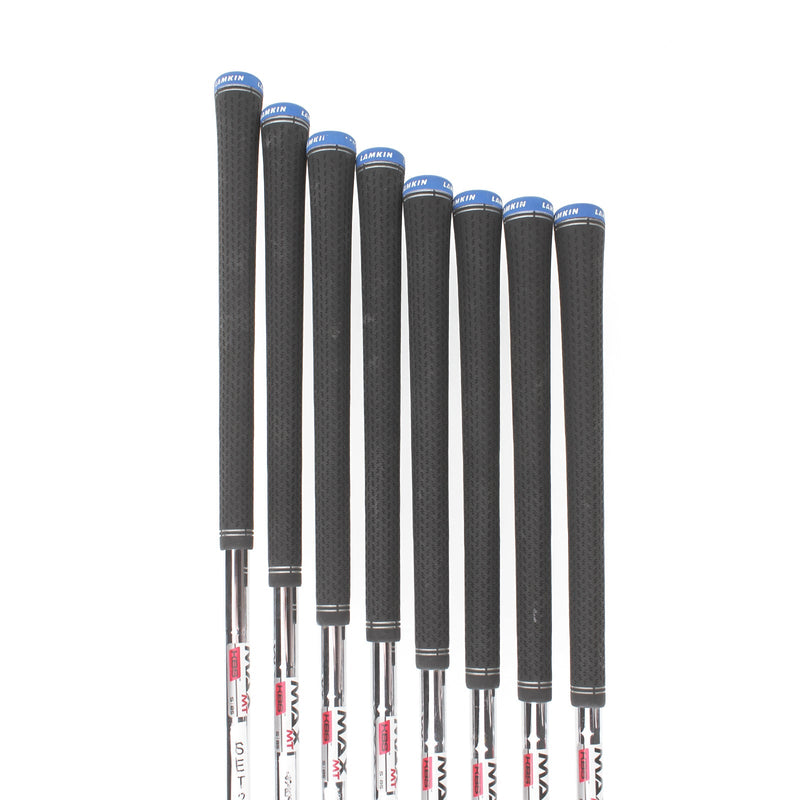 TaylorMade Qi Graphite Mens Right Hand Irons 5-SW+AW Stiff - Fujikura Ventus TR 6-R