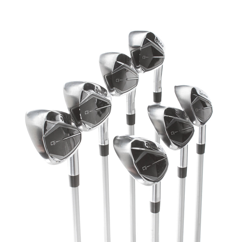 TaylorMade Qi Graphite Ladies Right Hand Irons 6-SW+AW Ladies - Fujikura Speeder NX 40-L