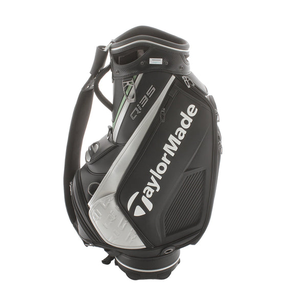 TaylorMade Qi35 Cart Bag - Black/Grey/Green/White