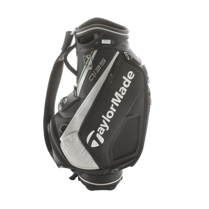 TaylorMade Qi35 Cart Bag - Black/Grey/Green/White