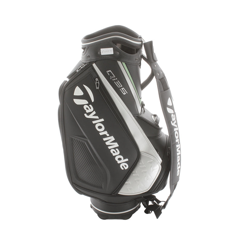 TaylorMade Qi35 Cart Bag - Black/Grey/Green/White