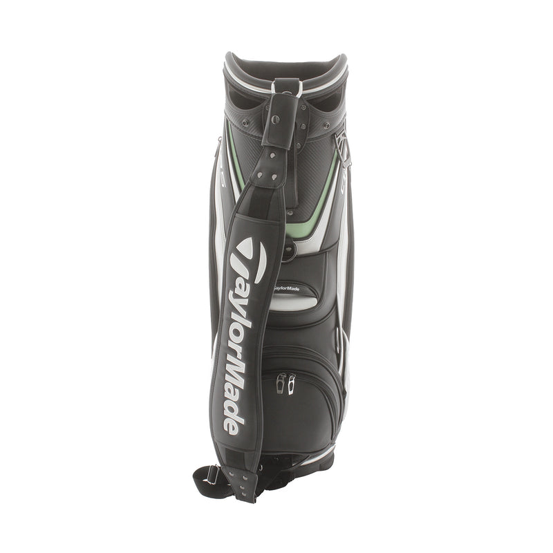 TaylorMade Qi35 Cart Bag - Black/Grey/Green/White