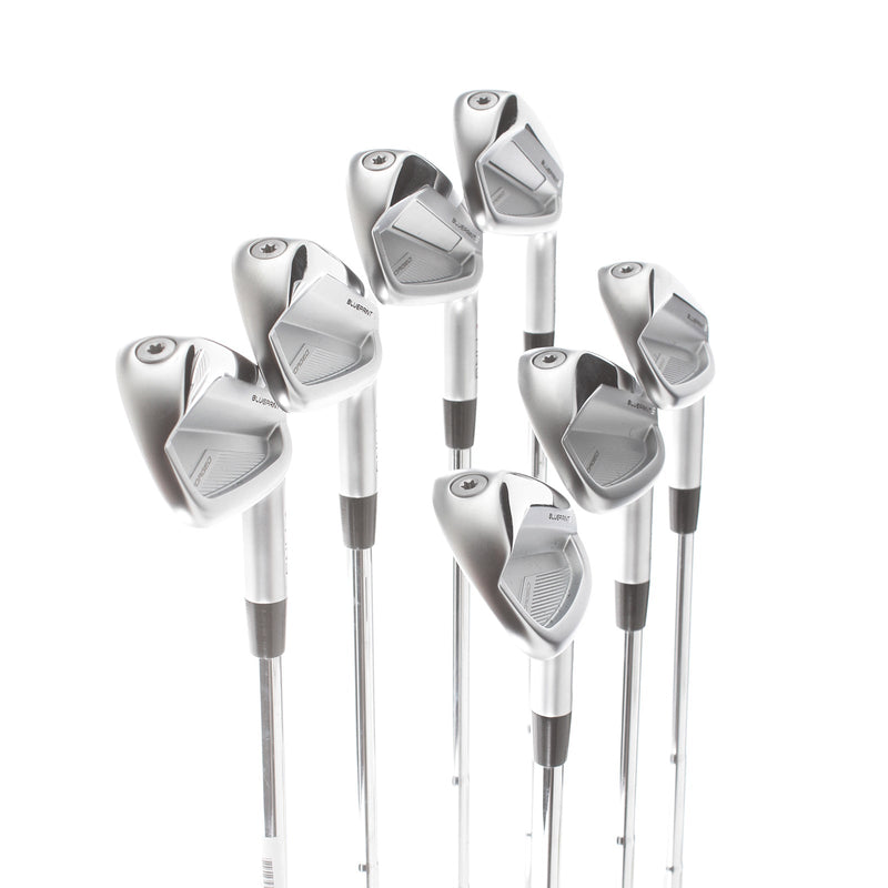 Ping Blueprint S Steel Mens Right Hand Irons 4-PW Red Dot 1* Flat Extra Stiff - Dynamic Gold X100 115 Mid