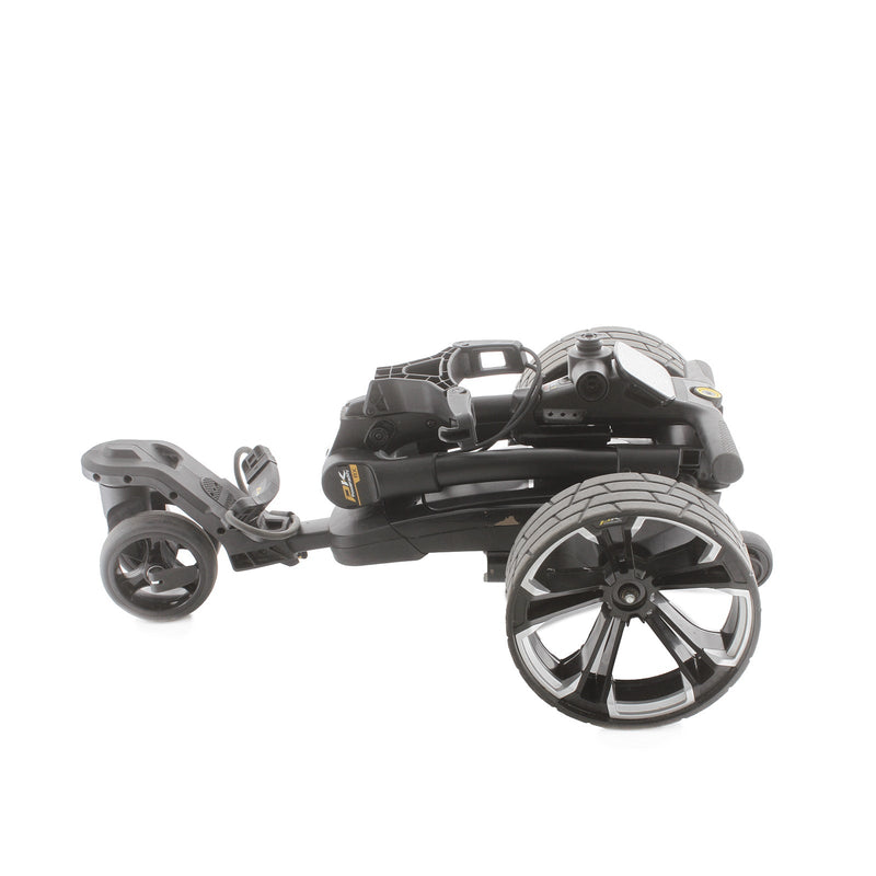 PowaKaddy RX1 GPS 3-Wheel Electric Trolley 36 Hole Lithium - Black