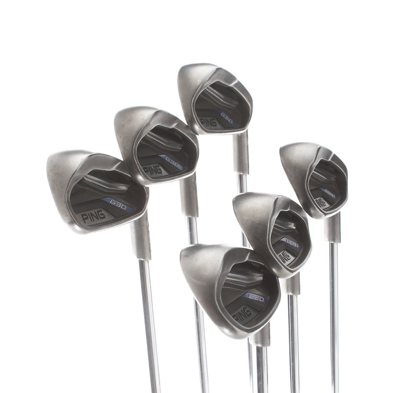Ping G30 Steel Mens Right Hand Irons 5-PW 50* 2* Upright Regular - Ping CFS