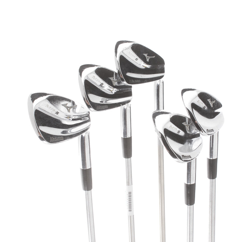 Mizuno MP-5 Steel Mens Right Hand Irons 6-PW Stiff - KBS Tour C-Taper 120