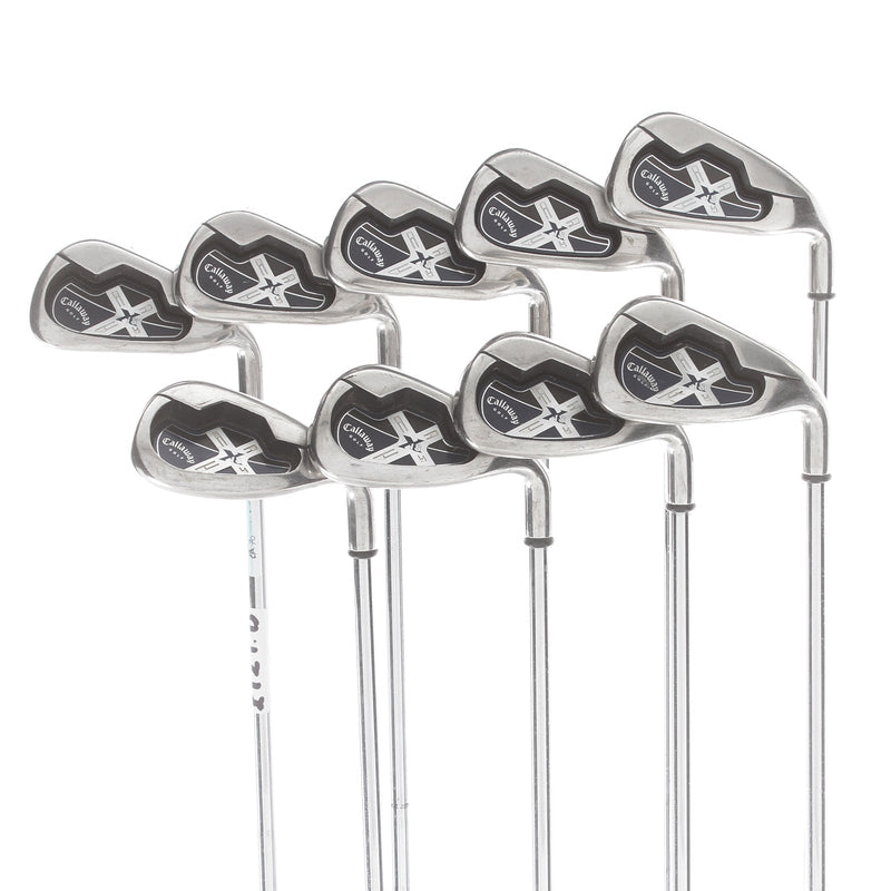 Callaway X18 Steel Mens Right Hand Irons 3-SW Uniflex - Callaway