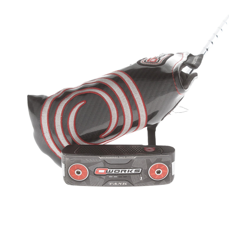 Odyssey O-Works Tank 1 Mens Right Hand Putter 35" Blade - Super Stroke Mid Slim 2.0