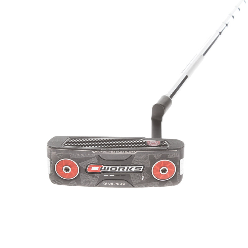 Odyssey O-Works Tank 1 Mens Right Hand Putter 35" Blade - Super Stroke Mid Slim 2.0