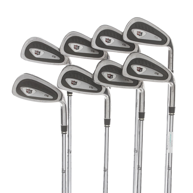 Wilson Staff Ci6 Steel Mens Right Hand Irons 3-PW Regular - True Temper
