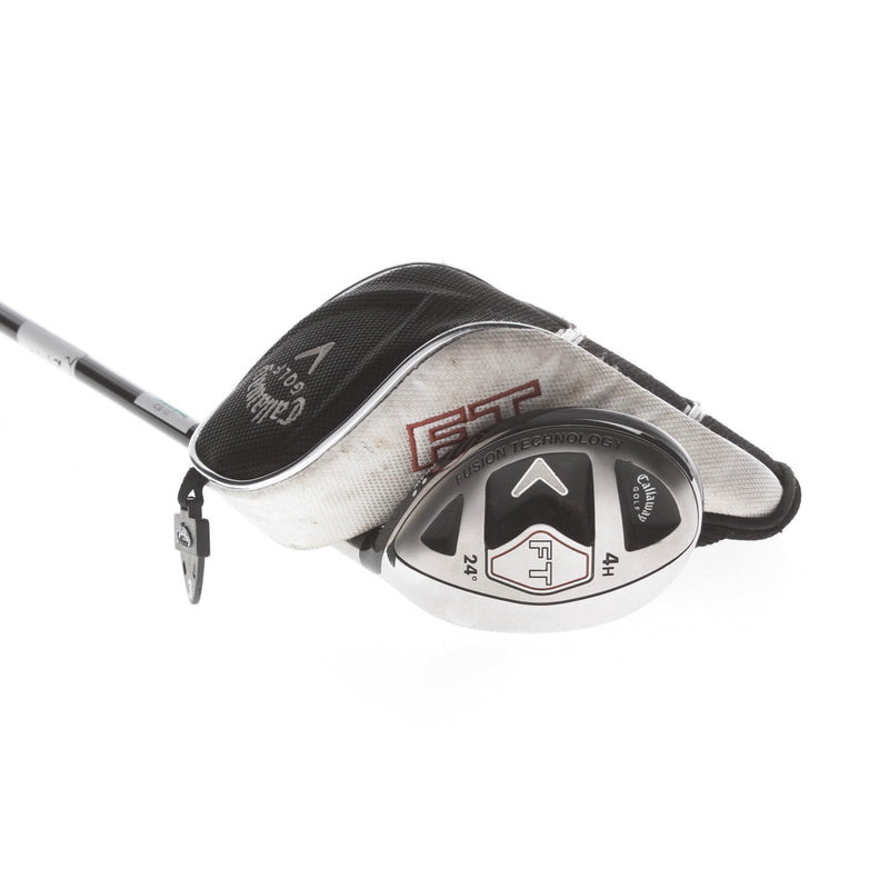 Callaway FT Graphite Mens Right Hand 4 Hybrid 22* Regular - Fujikura M Fit-On