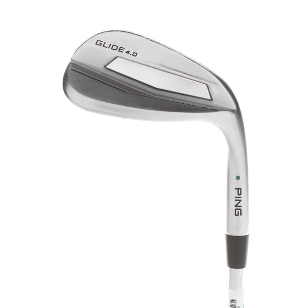 Ping Glide 4.0 Steel Mens Right Hand Gap Wedge Green Dot 52* 2* Upright 12 Bounce S Grind Wedge - Ping Z-Z115