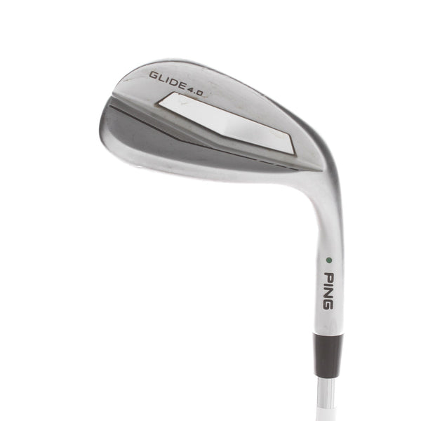 Ping Glide 4.0 Steel Mens Right Hand Sand Wedge Green Dot 56* 2* Upright 14 Bounce W Grind Wedge - Ping Z-Z115