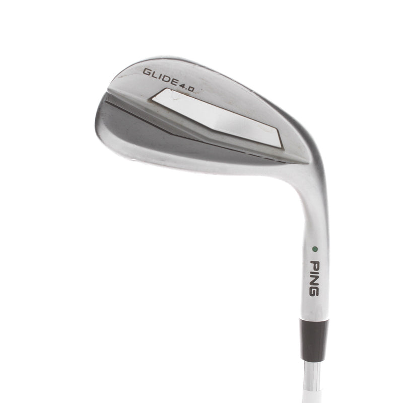 Ping Glide 4.0 Steel Mens Right Hand Sand Wedge Green Dot 56* 2* Upright 14 Bounce W Grind Wedge - Ping Z-Z115