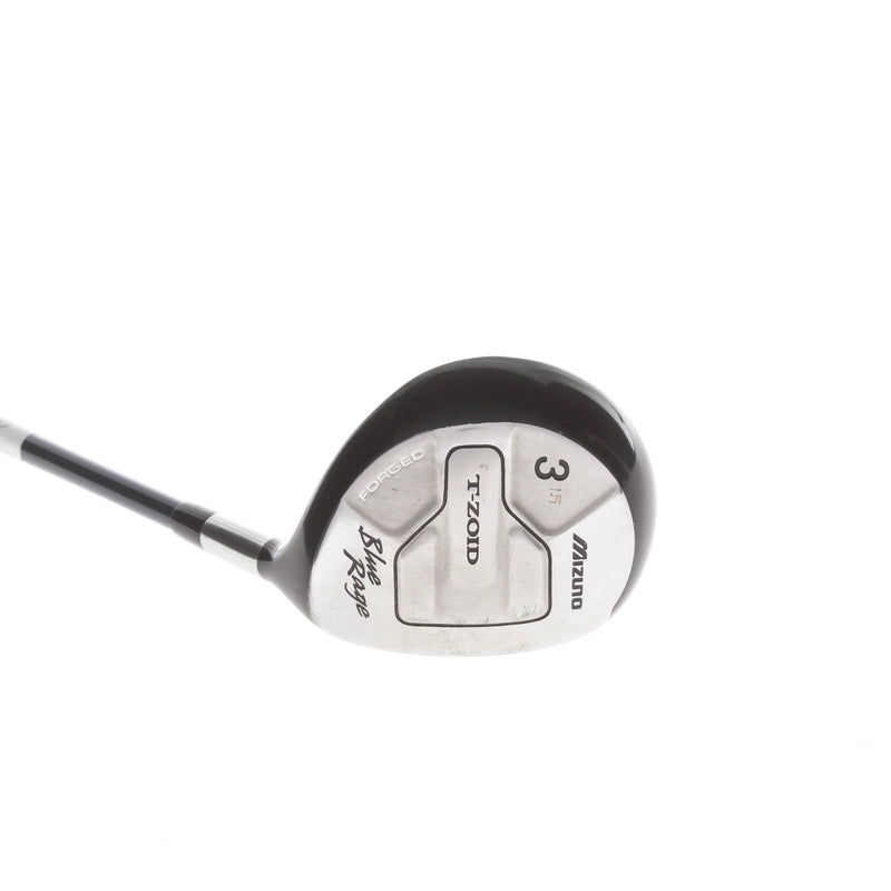 Mizuno T-Zoid Graphite Mens Right Hand Fairway 3 Wood 15* Regular - Mizuno Exsar Platinum