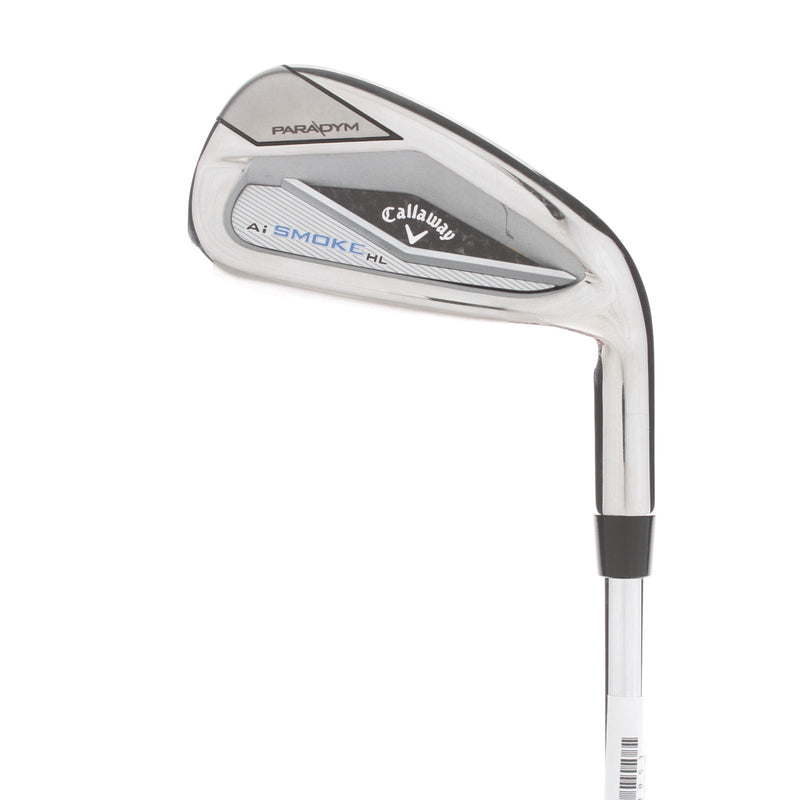 Callaway Paradym Ai Smoke HL Steel Mens Right Hand 6 Iron 27* Regular - Elevate MPH 85
