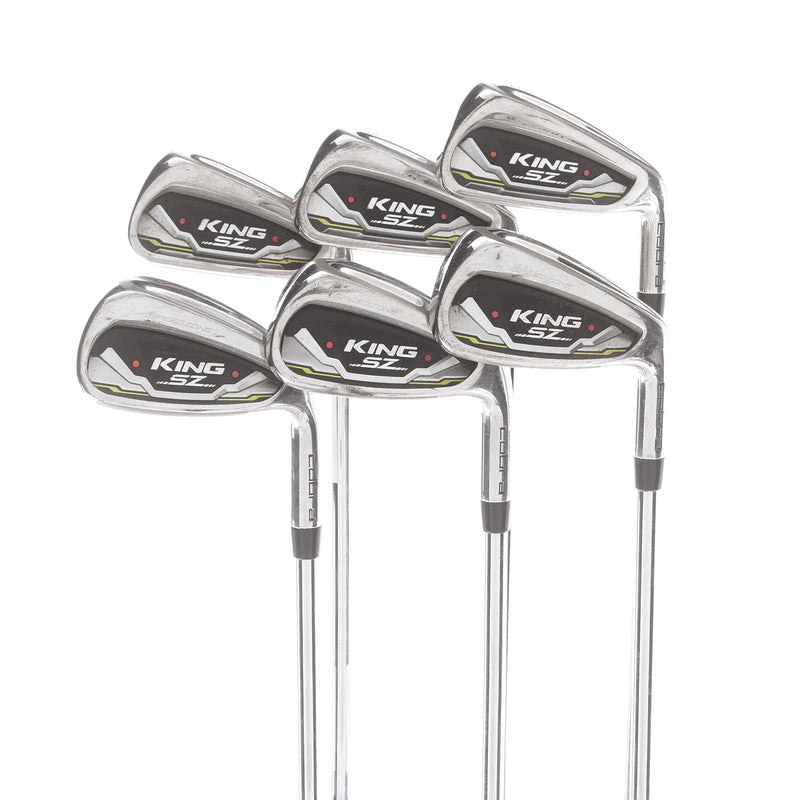 Cobra King Speedzone Steel Mens Right Hand Irons 5-PW Stiff - Cobra