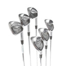 Ping i210 Steel Mens Right Hand Irons 5-PW Green Dot 2* Upright Stiff - Ping AWT 2.0