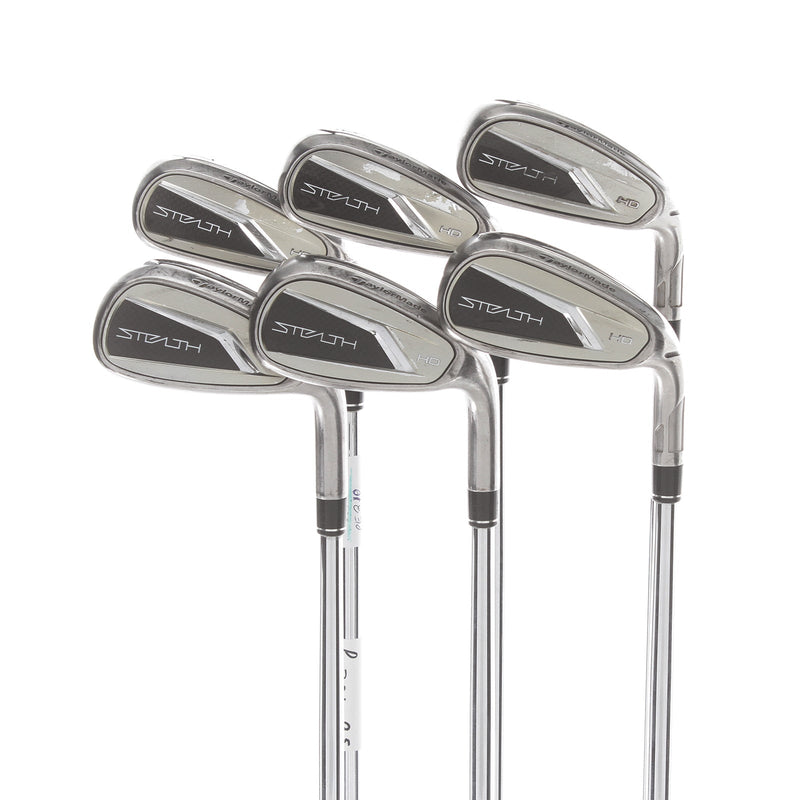 TaylorMade Stealth HD Steel Mens Right Hand Irons 5-PW Stiff - Dynamic Gold 105 Vss S300