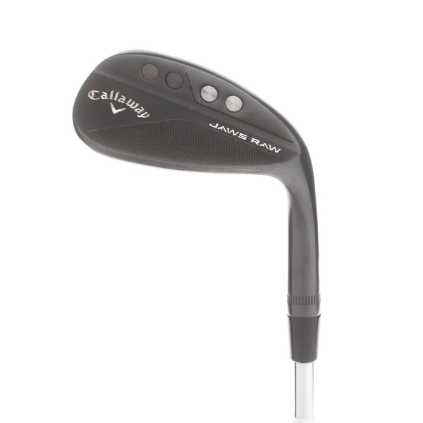 Callaway Jaws Raw Steel Mens Right Hand Sand Wedge 54* 12 Bounce W Grind Wedge - Dynamic Gold Spinner 115 Tour Issue