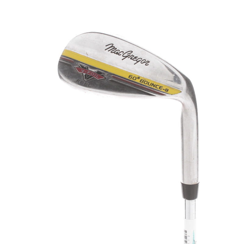 MacGregor V-Foil Steel Mens Right Hand Lob Wedge 60* 8 Bounce Wedge -