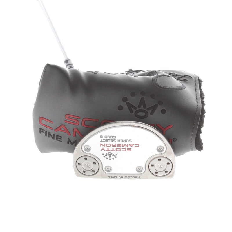Scotty Cameron Super Select Golo 6 Mens Right Hand Putter 34" Mallet - Scotty Cameron Grip