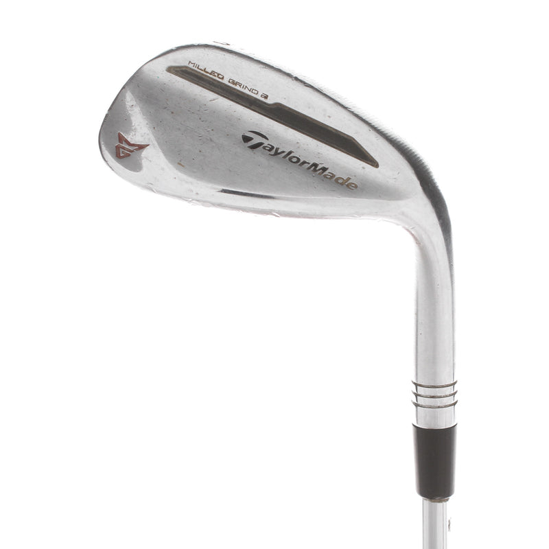 TaylorMade Milled Grind 2 Steel Mens Right Hand Lob Wedge 60* 10 Bounce SB Grind Extra Stiff - Dynamic Gold S200