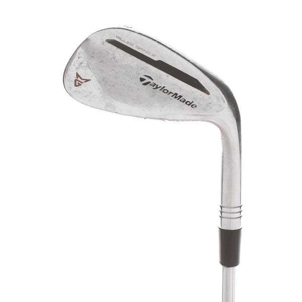 TaylorMade Milled Grind 2 Steel Mens Right Hand Gap Wedge 52* 9 Bounce SB Grind Extra Stiff - Dynamic Gold S200