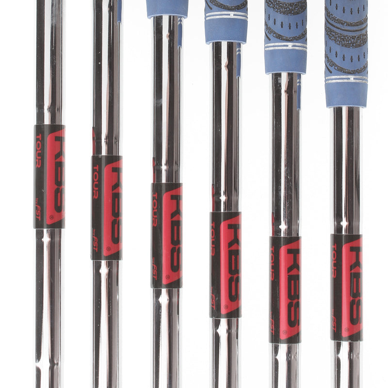 Mizuno JPX 923 Hot Metal Steel Mens Right Hand Irons 5-PW Extra Stiff - KBS Tour