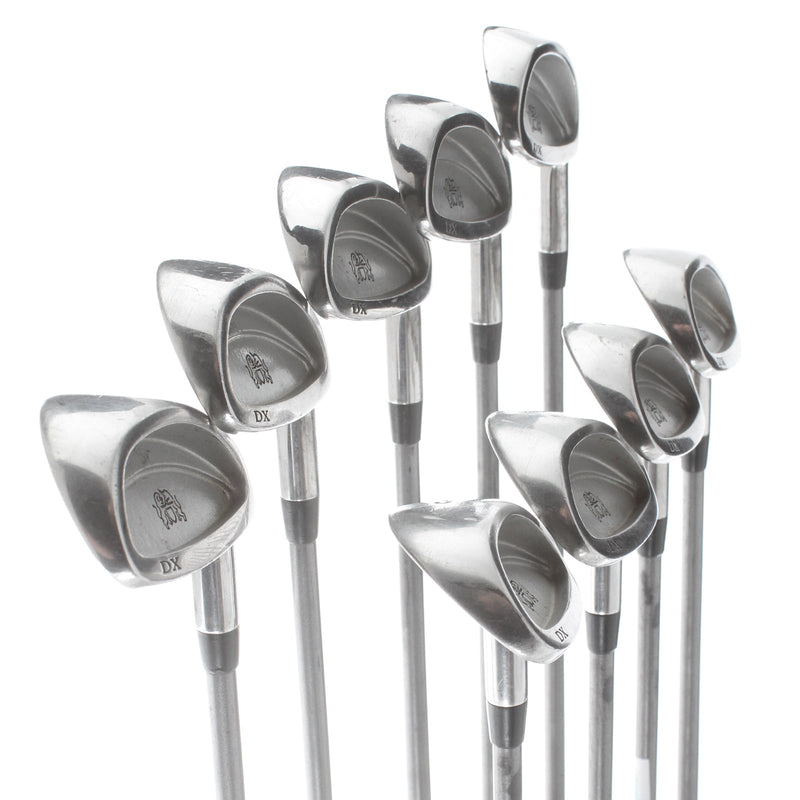 MacGregor DX Graphite Mens Right Hand Irons 3-SW Regular - Aldila Ultra Lite