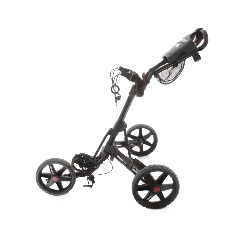 Clicgear 3.5 + 3-Wheel Push/Pull Trolley - Black/Red