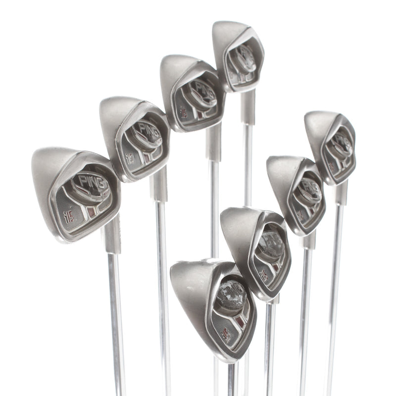 Ping i15 Steel Mens Right Hand Irons 3-PW Green Dot 2* Upright Regular - Ping AWT