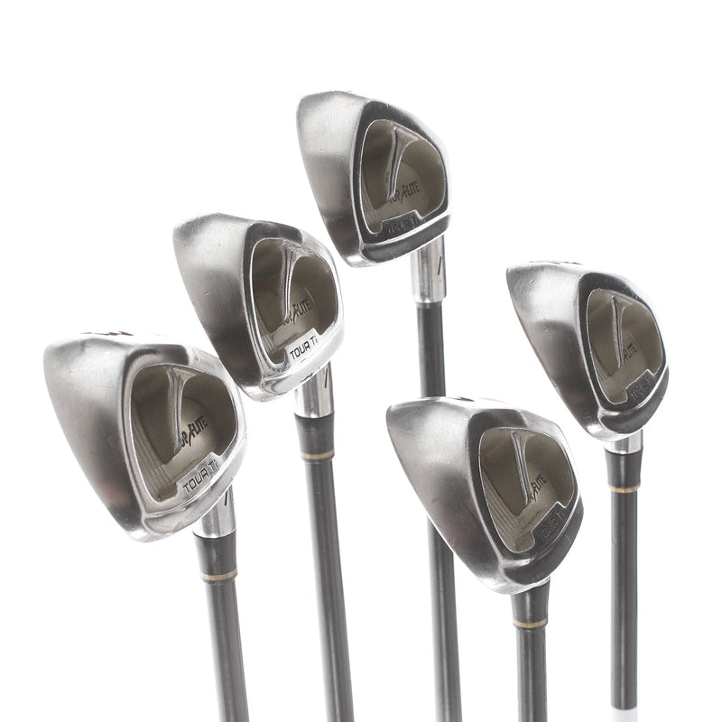 Top Flite Tour Ti Graphite Mens Right Hand Irons 6-PW Regular - Top Flite Muscle R-80