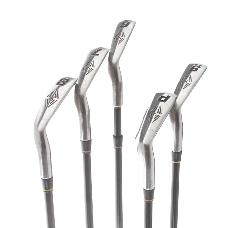 Top Flite Tour Ti Graphite Mens Right Hand Irons 6-PW Regular - Top Flite Muscle R-80