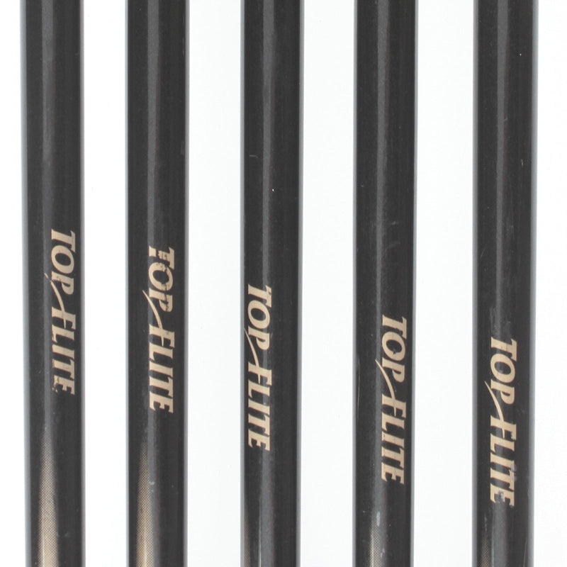 Top Flite Tour Ti Graphite Mens Right Hand Irons 6-PW Regular - Top Flite Muscle R-80