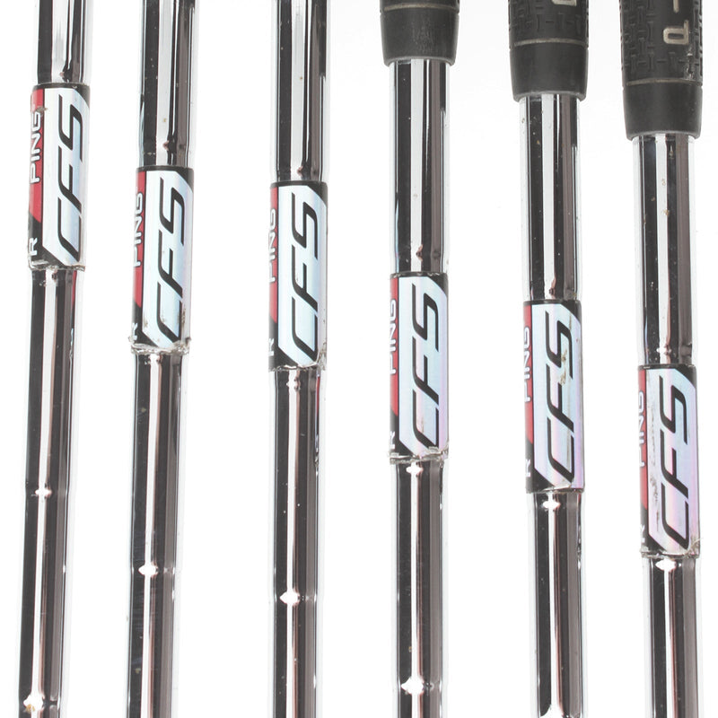 Ping K15 Steel Mens Right Hand Irons 5-PW +0.5" 3* Upright Regular - Ping CFS