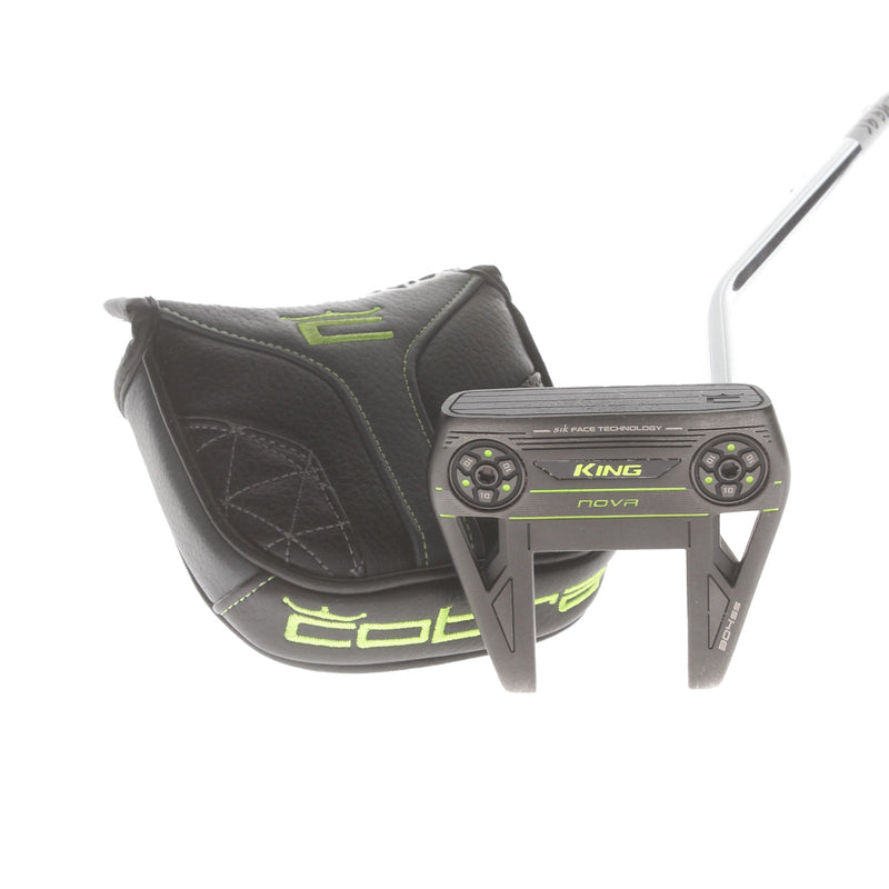 Cobra King Nova Mens Right Hand Putter 35" Mallet KBS 120 Putter - Super Stroke Tour 2.0