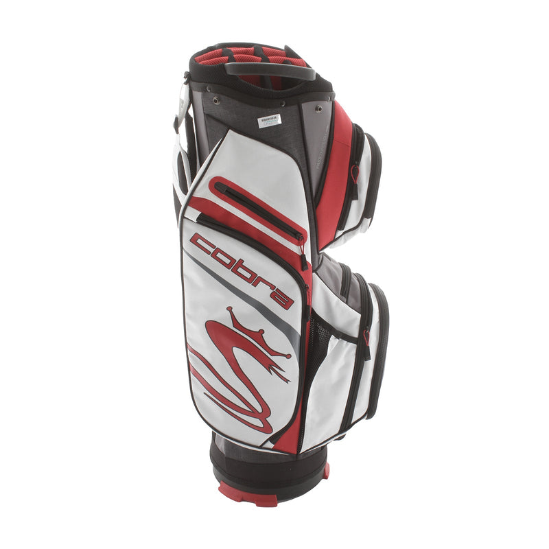 Cobra Cart Bag - White/Red/Grey