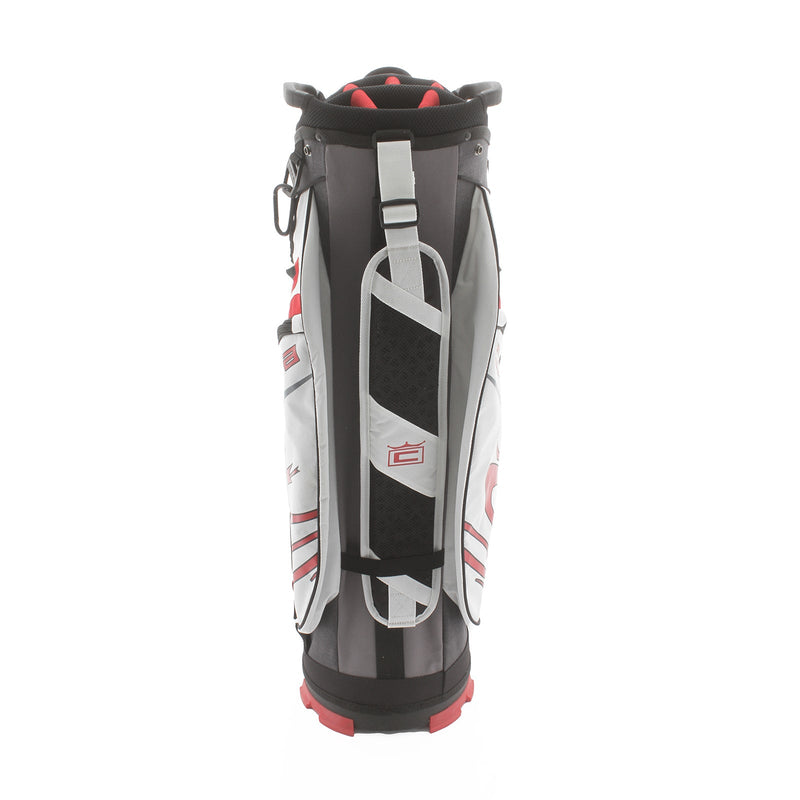 Cobra Cart Bag - White/Red/Grey