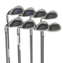 Callaway Steelhead X-16 Graphite Mens Left Hand Irons 3-PW Regular - System CW75