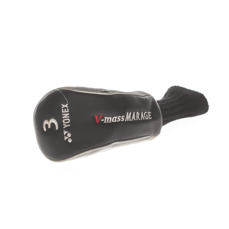 Yonex V-Mass Mirage Graphite Mens Left Hand Fairway 3 Wood 15* Regular - Yonex UltimumTi50