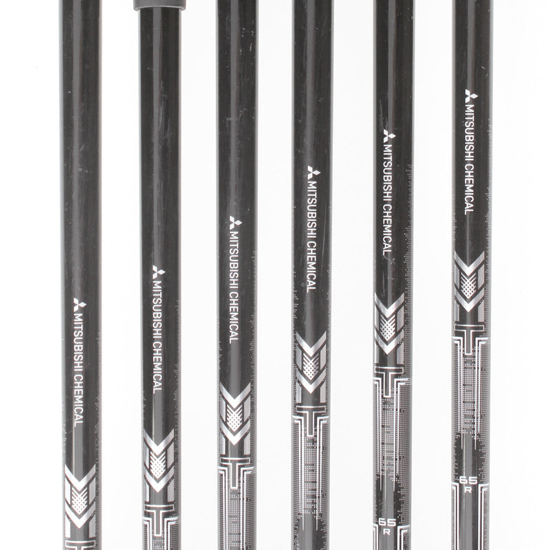TaylorMade SIM2 Max Graphite Mens Left Hand Irons 5-PW Regular - Mitsubishi Chemical MMT 65