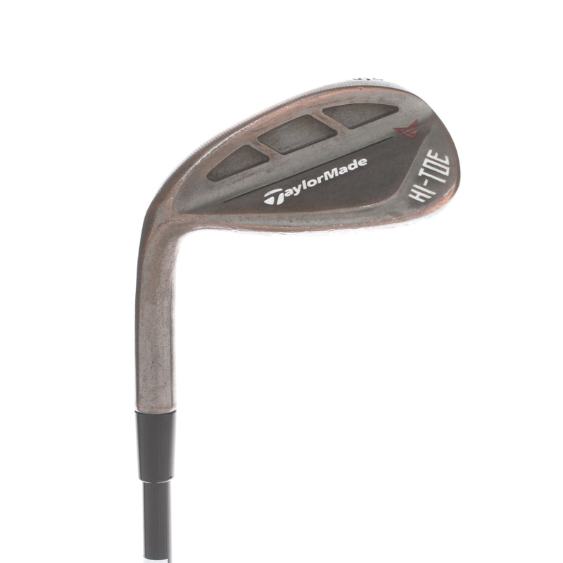TaylorMade Hi-Toe Milled Grind Graphite Mens Left Hand Gap Wedge +2" 9 Bounce Regular - Mitsubishi Chemical MMT 65