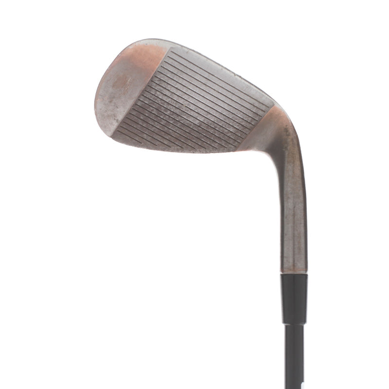 TaylorMade Hi-Toe Milled Grind Graphite Mens Left Hand Gap Wedge +2" 9 Bounce Regular - Mitsubishi Chemical MMT 65