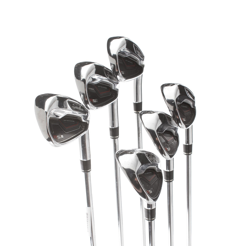 TaylorMade RSi1 Steel Mens Right Hand Irons 5-PW Regular - True Temper REAX Steel 90