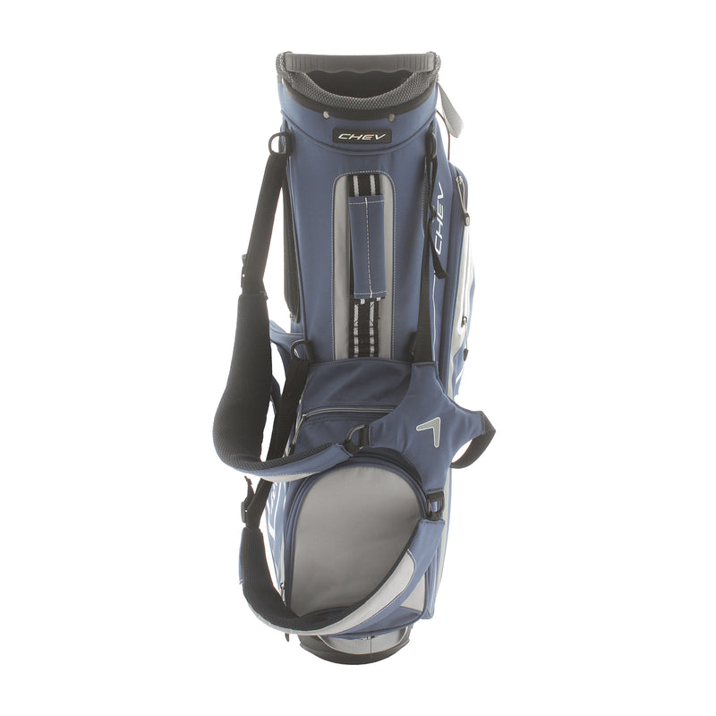 Callaway Chev Stand Bag - Blue/White/Grey
